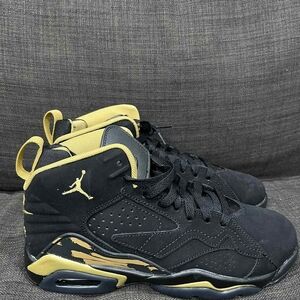 Jordan Sneakers with Black and Tan Accents